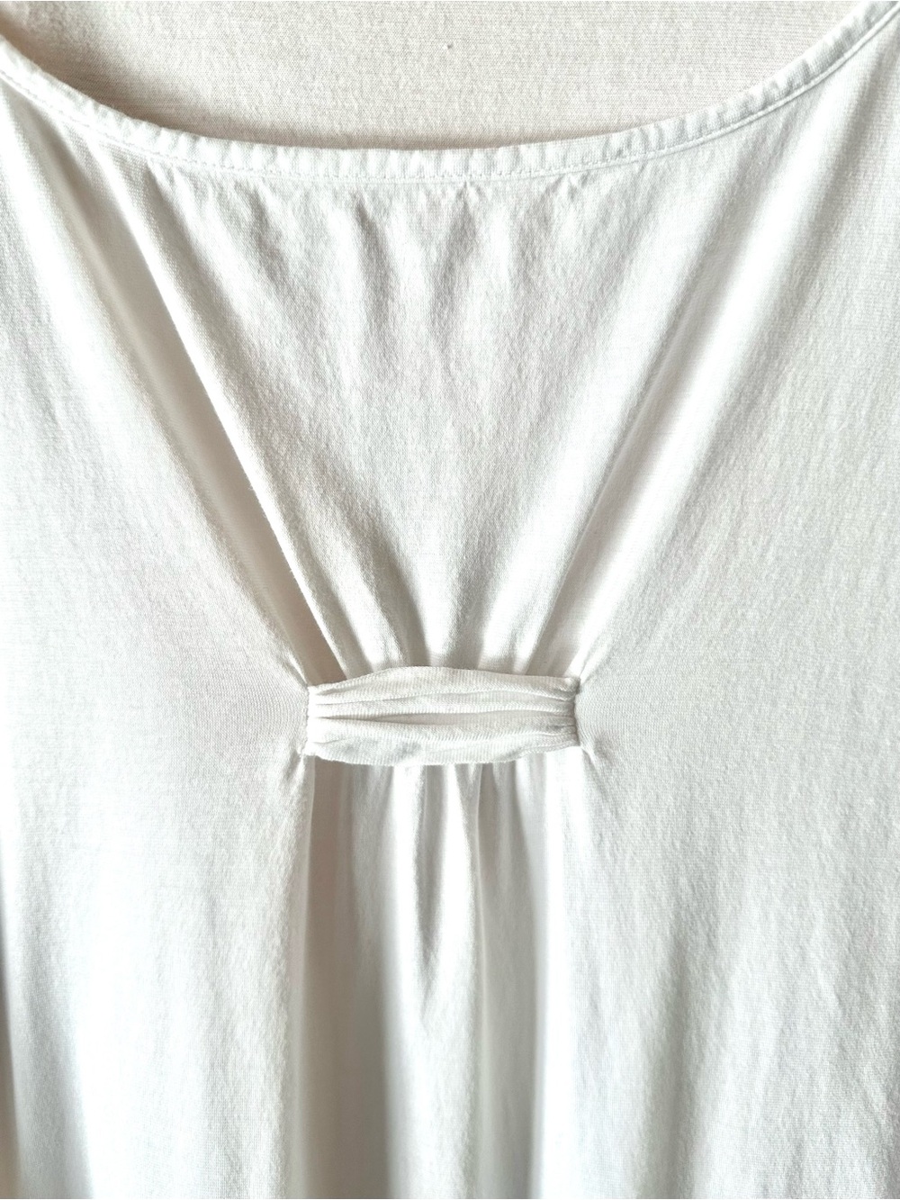 Laurence Tavernier White 100% Cotton Jersey Nightgown Chemise France S - Picture 6 of 9
